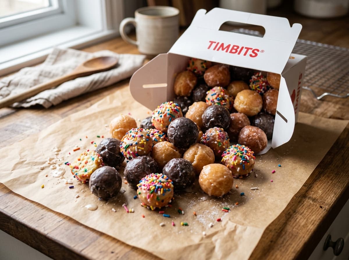 Tim Hortons Birthday Cake Timbit – Canada menu item photo