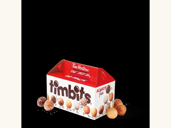 Tim Hortons 50-Pack Assorted Timbits® Party Box – Canada menu item photo