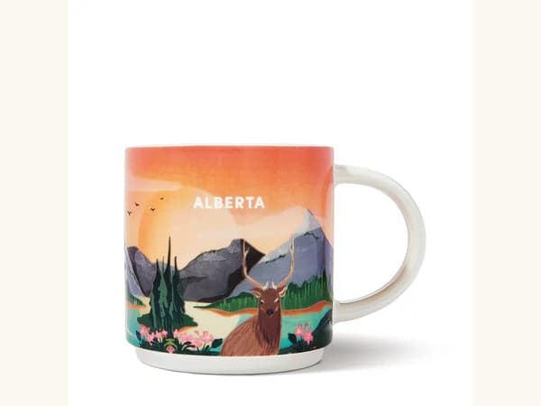 Tim Hortons Alberta Provincial Ceramic Mug (16 oz) – Canada menu item photo