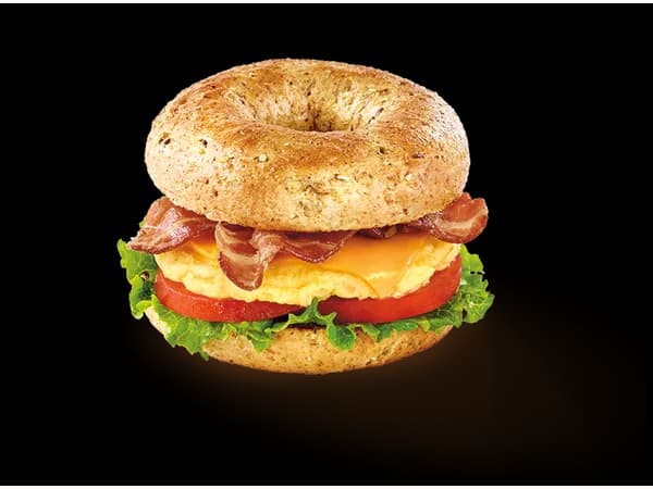 Bacon Everything Bagel Sandwich