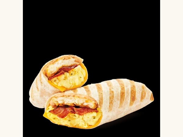 Tim Hortons Bacon Scrambled Egg Farmer's Wrap – Canada menu item photo