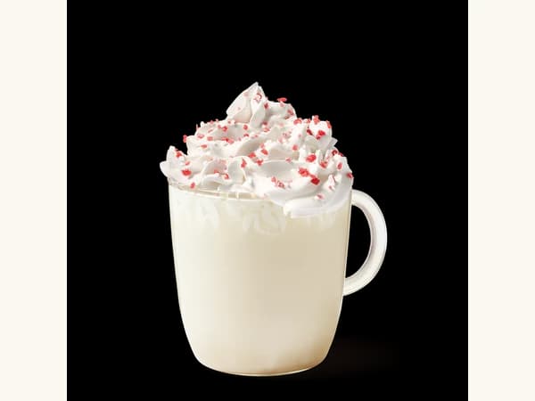 Candy Cane White Hot Chocolate