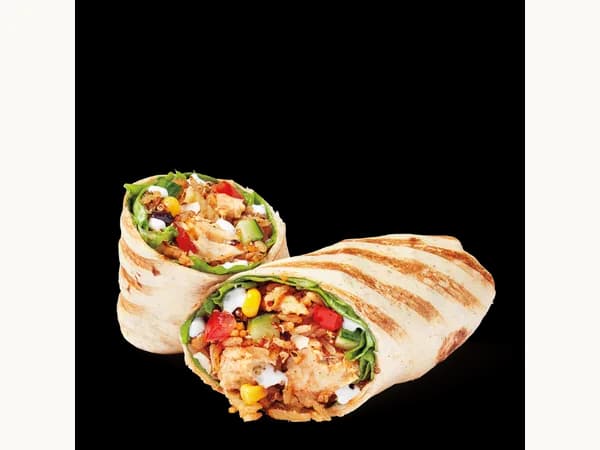 Cilantro Lime Chicken Loaded Wrap