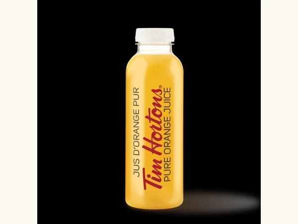 Tim Hortons Minute Maid® 100% Orange Juice (355 mL) – Canada menu item photo