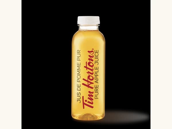 Tim Hortons Minute Maid® Apple Juice (355 mL) – Canada menu item photo