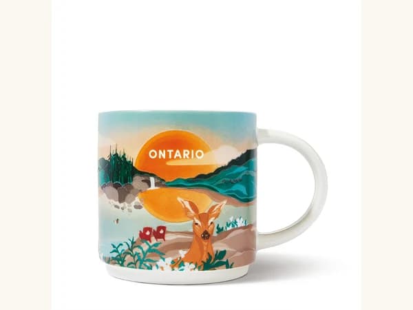 Tim Hortons Ontario Provincial Ceramic Mug (16 oz) – Canada menu item photo