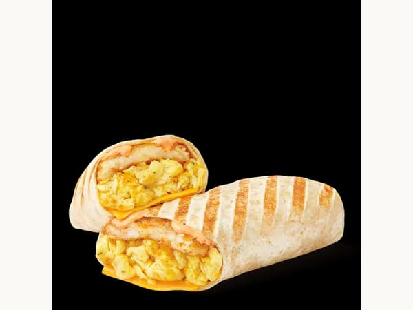 Scrambled Egg & Cheese Loaded Wrap