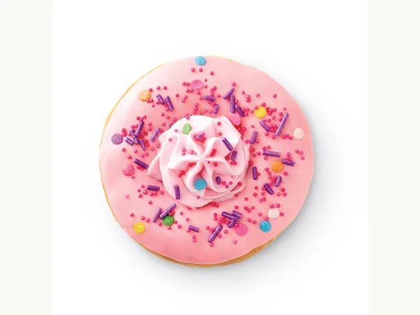 Tim Hortons Strawberry Dip Donut – Canada menu item photo