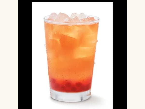 Peach Lemonade Boba Quencher - Tim Hortons cold drinks menu